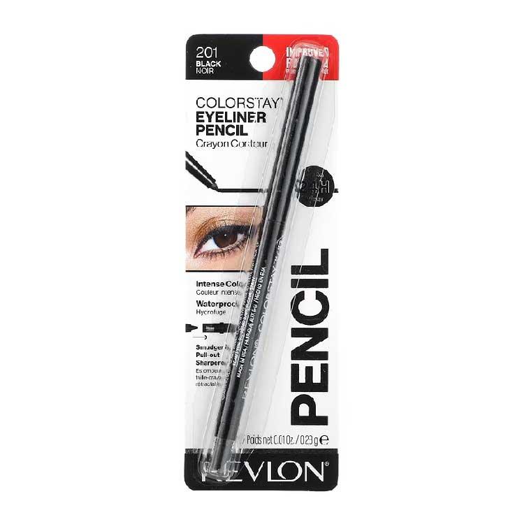 Revlon - Color Stay Eyeliner Pencil, Black [201] - 0.01 Oz - 72 Pack