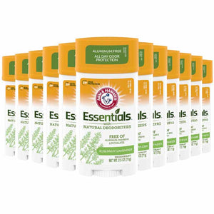 Arm & Hammer Essentials Natural Deodorant Rosemary Lavender  2.5 oz  - 12 Pack