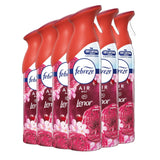Febreze - Air Mist Freshener Spray, White Jasmine - 300 ml / 10.14 oz - 6 Pack