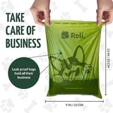Reli Dog Poop Bags Eco Friendly, 360 Ct