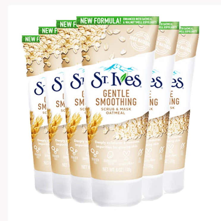 St. Ives Mask &amp; Scrub with Oatmeal - 6 Oz - 6 Pack - St. Ives Oatmeal Mask &amp; Scrub 6oz - 6 Pack Contarmarket | St ...