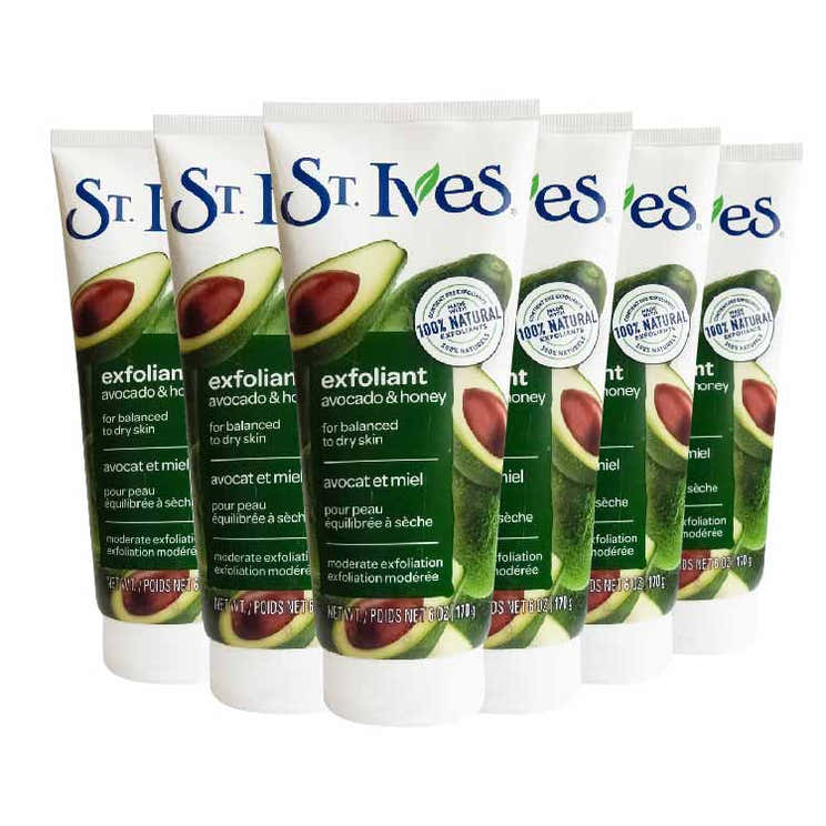 St. Ives - Avocado &amp; Honey Scrub 6 oz - 6 Pack | St Ives - Pre Order