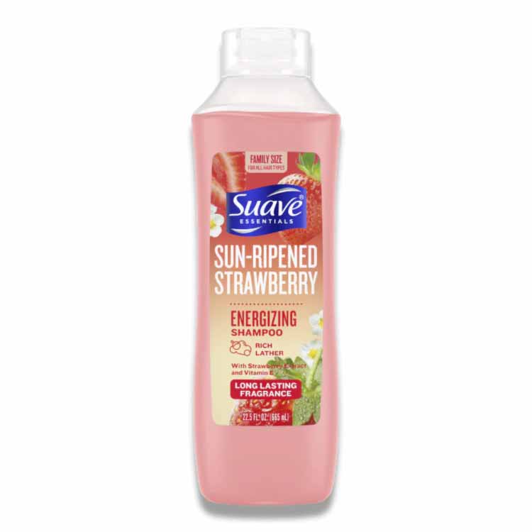 Suave - Sun-Ripened Strawberry Shampoo - 22.5 Oz - 6 Pack