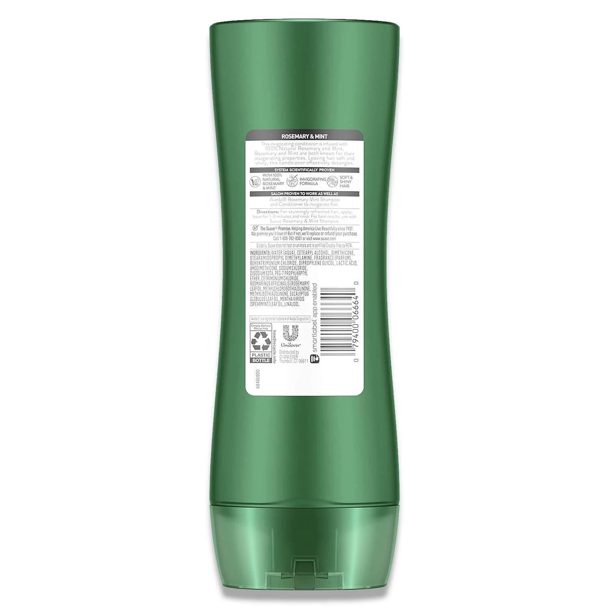Suave Conditioner Revitalizing Rosemary & Mint, Paraben Free - 12.6 oz - 6 Pack Contarmarket