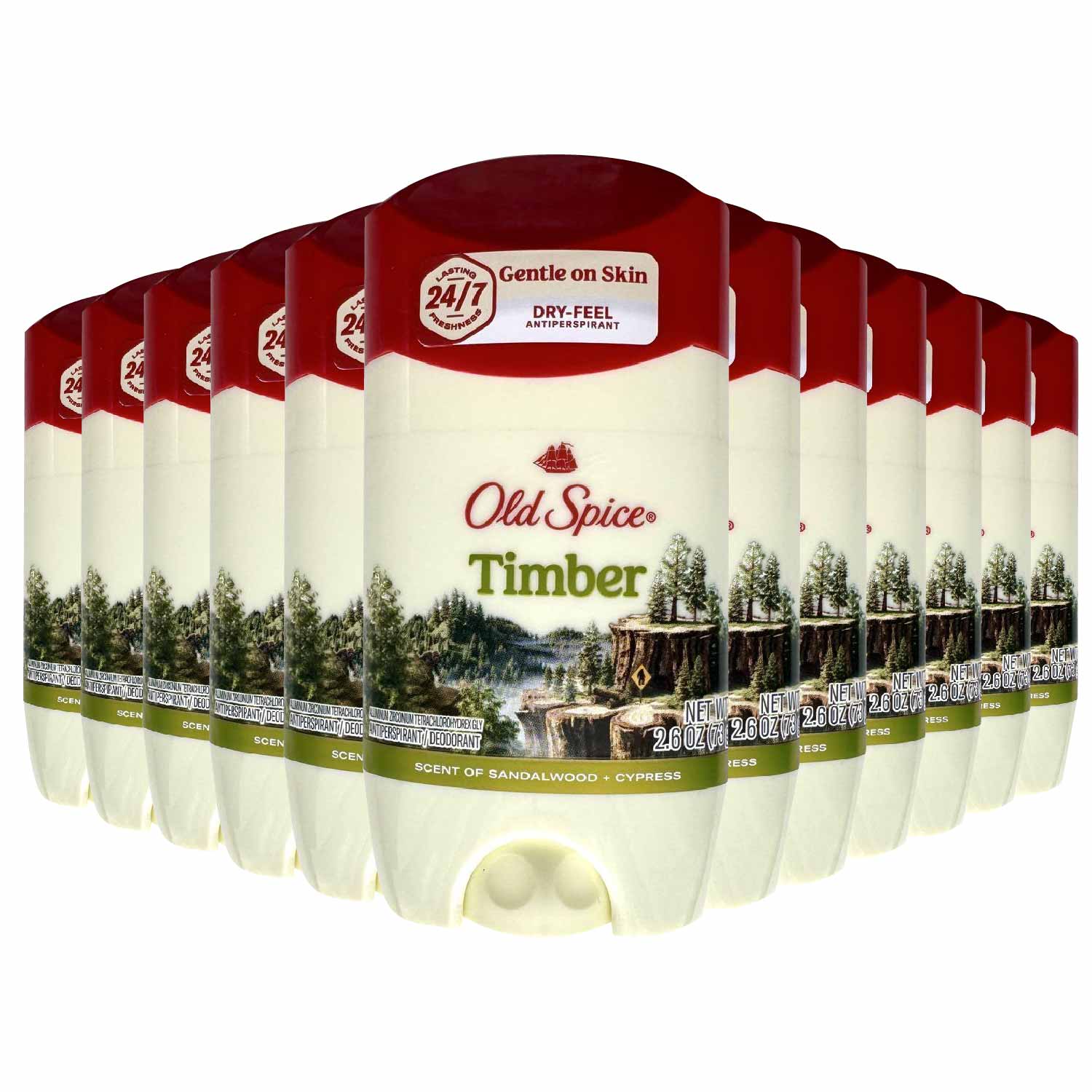 Old Spice Timber デオドラントスティック 5本セット Old Spice Timber デオドラントスティック 5本セット - 制汗