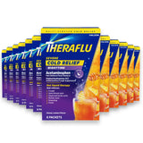 Theraflu - Multi-Symptom Severe Cold Relief Daytime Powder, Honey Lemon - 6 Ct Each - 24 Pack