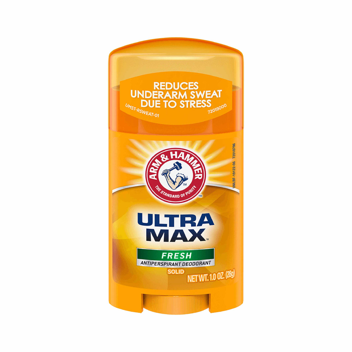 Arm & Hammer  Deodorant UltraMax Solid Fresh Scent 1 oz - 12 Pack - Travel Size