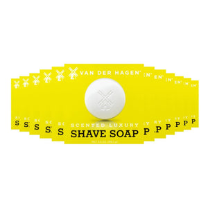 Van Der Hagen Men's Luxury Scented Shave Soap 3.5 oz - 12 Pack