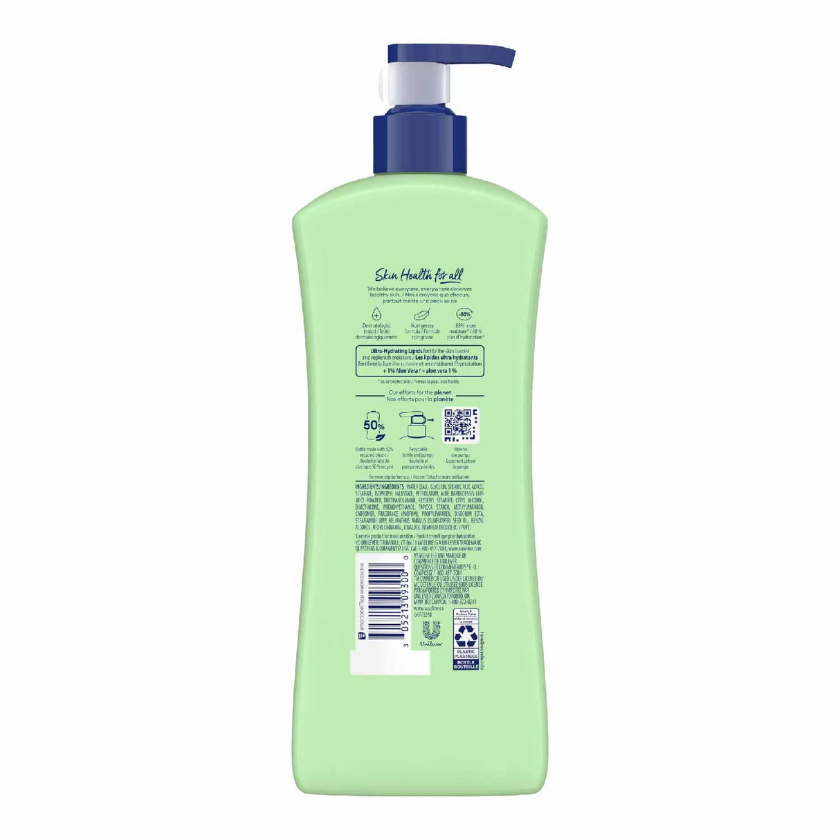 Vaseline Intensive Care Body Lotion Soothing Hydration, 2pk/20.3oz + Bonus Bottle 10oz