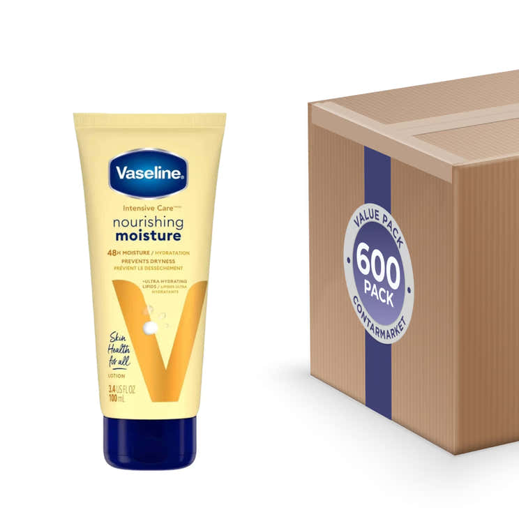 Vaseline - Intensive Care, Nourishing Moisture, Body Lotion - 3.4 Oz - 600 Pack | Vaseline - Volume Discount