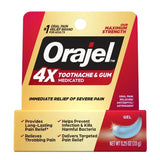 Orajel - Medicated Toothache & Gum, Maximum Strength, Gel - 0.25 oz - 24 Pack