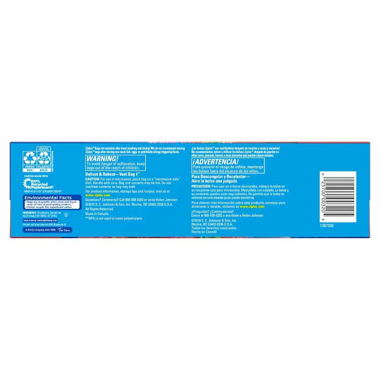 Ziploc - Storage Bags Gallon - 38 Ct - 9 Pack