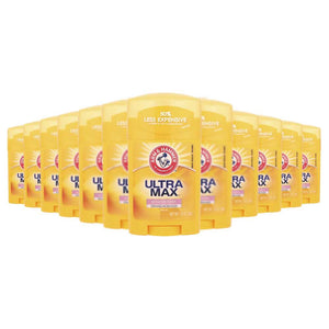 Arm & Hammer  Deodorant UltraMax Powder Fresh, Solid 1 oz - 12 Pack - Travel Size