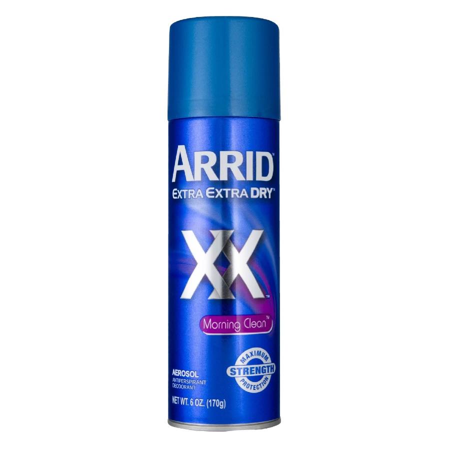 Arrid XX Anti-Perspirant & Deodorant Spray, Morning Clean -  6 oz - 12 Pack