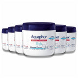 Aquaphor Baby Healing Ointment Adv. Therapy Skin Protectant, Dry Skin & Diaper Rash Ointment 14 Oz - 12 Pack