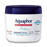 Aquaphor Baby Healing Ointment Adv. Therapy Skin Protectant, Dry Skin & Diaper Rash Ointment 14 Oz - 12 Pack