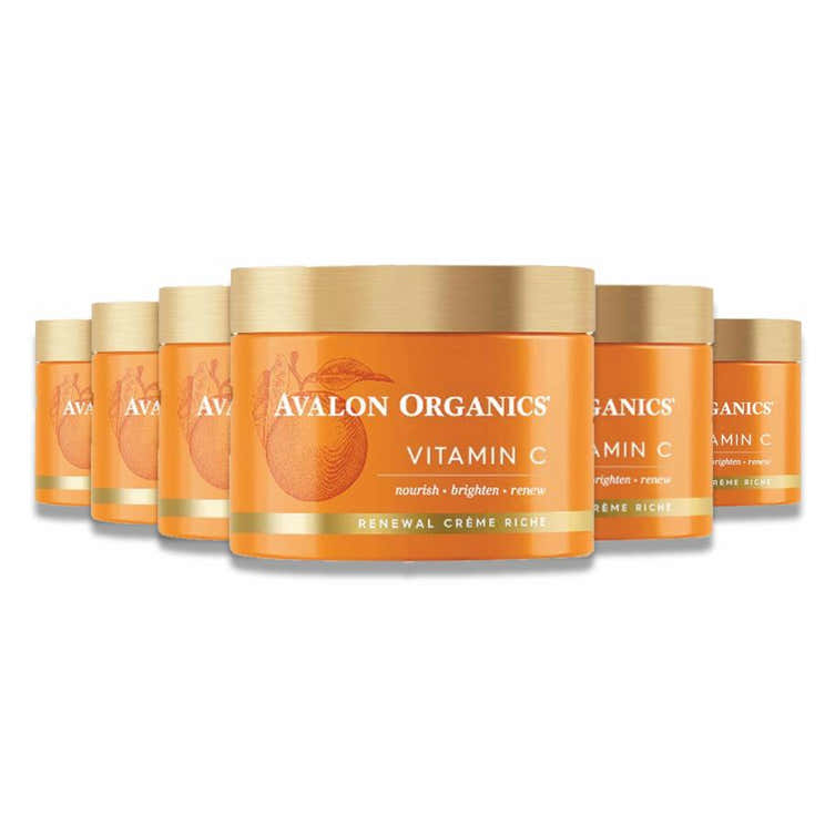 Avalon - Organics Skin Moisturizer with Vitamin C, Cruelty-Free - 1.7 Oz - 6 Pack | Avalon Organics - Pre Order