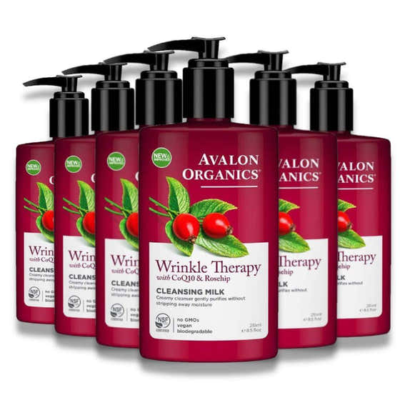 Avalon - Organics CoQ10 Facial Cleansing Milk  - 8.50 Oz - 6 Pack - Avalon Organics CoQ10 Facial Cleansing Milk - 8.50 Oz ...