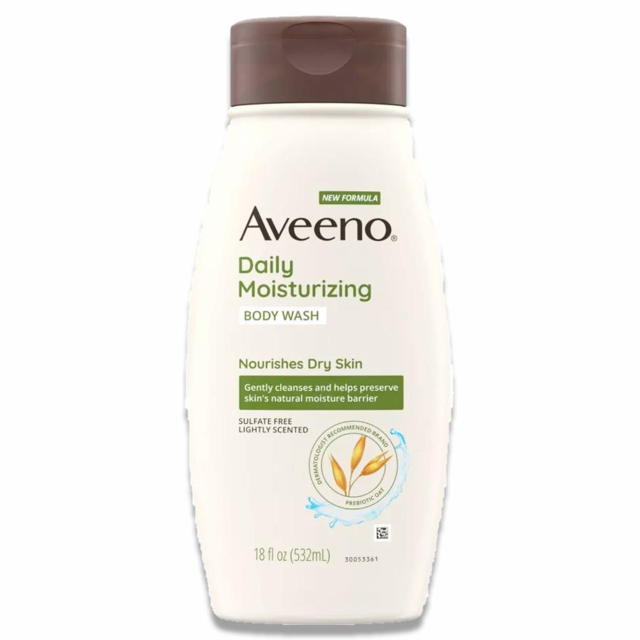 Aveeno - Daily Moisturizing Nourishes Dry Skin Body Wash 18 oz - 12 Pack