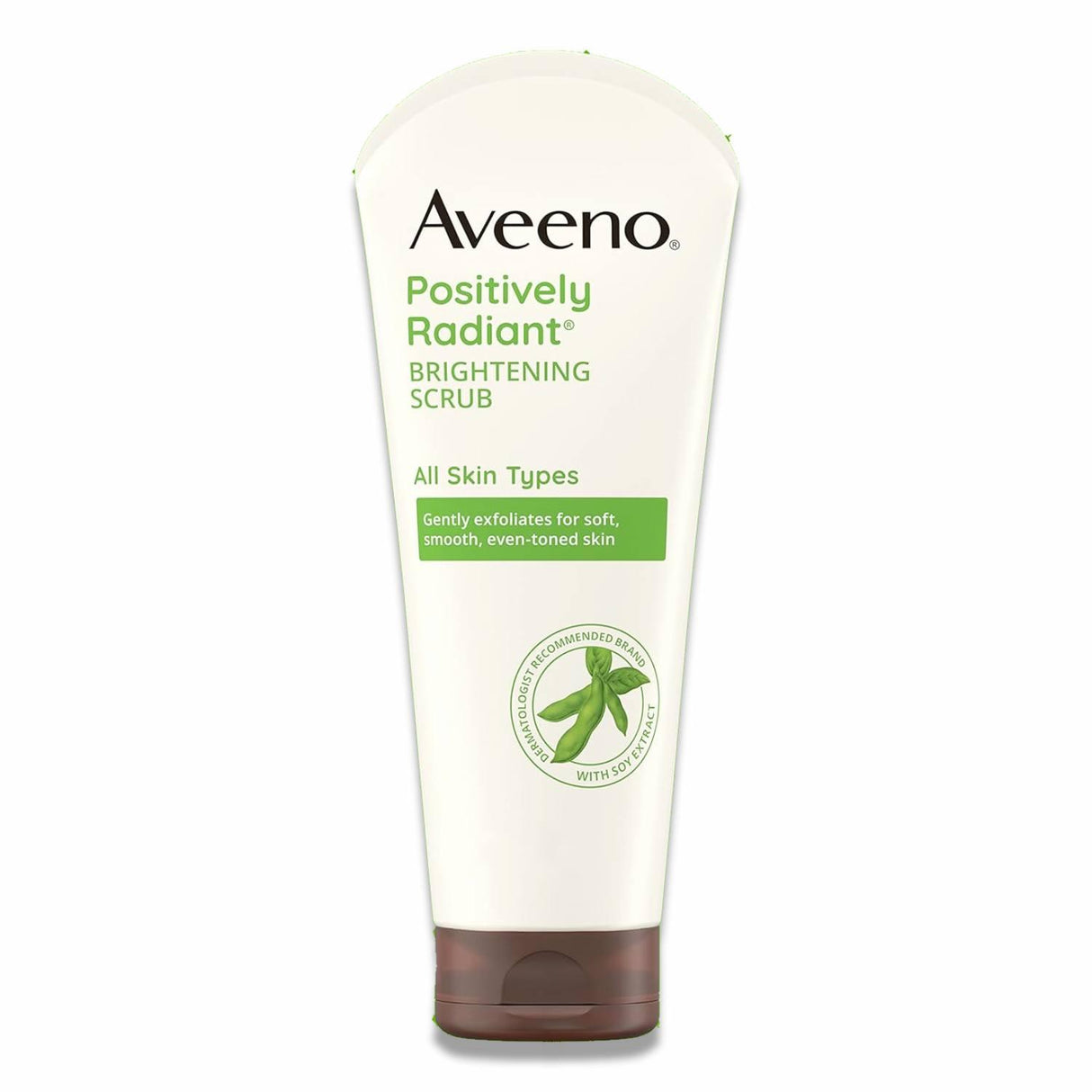 Aveeno - Positively Radiant Skin Brightening Exfoliating Daily Facial Scrub W/Moisture - 7 Oz - 12 Pack