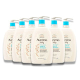 Aveeno Baby Daily Moisture Wash & Shampoo - 33 Oz - 6 Pack Contarmarket