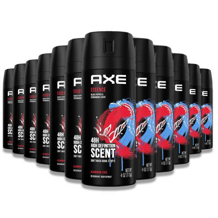 Axe - Body Spray Deodorant 4 oz for Men, Essence - 12 Pack | Axe - Pre Order