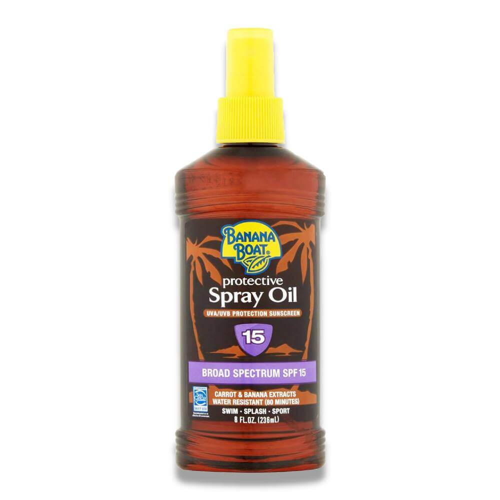 Banana Boat Tanning Oil SPF 15 - 8 Oz - 12 Pack Contarmarket