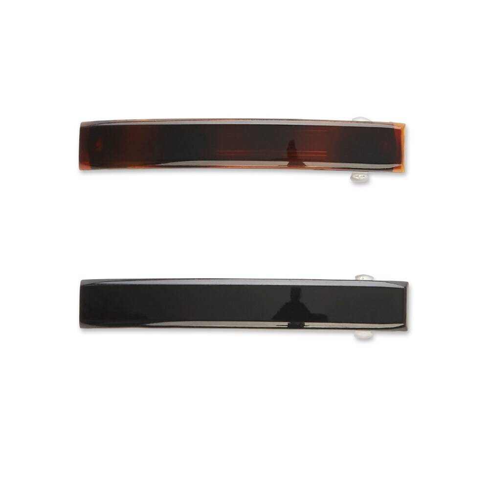 Scunci - No-Slip Grip Auto Clasp Barrettes, Colors May Vary, 2 Ct - 48 Pack