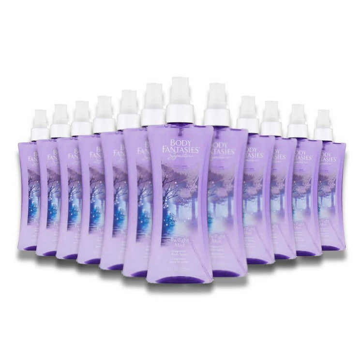 Body Fantasies - Body Spray, Twilight Mist  - 8 Oz - 12 Pack - Body Fantasies Twilight Mist Body Spray - 8 Oz - 12 Pack Co...