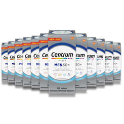  Centrum Silver Men's Multivitamin - 65 Tablets - 12 Pack Contarmarket