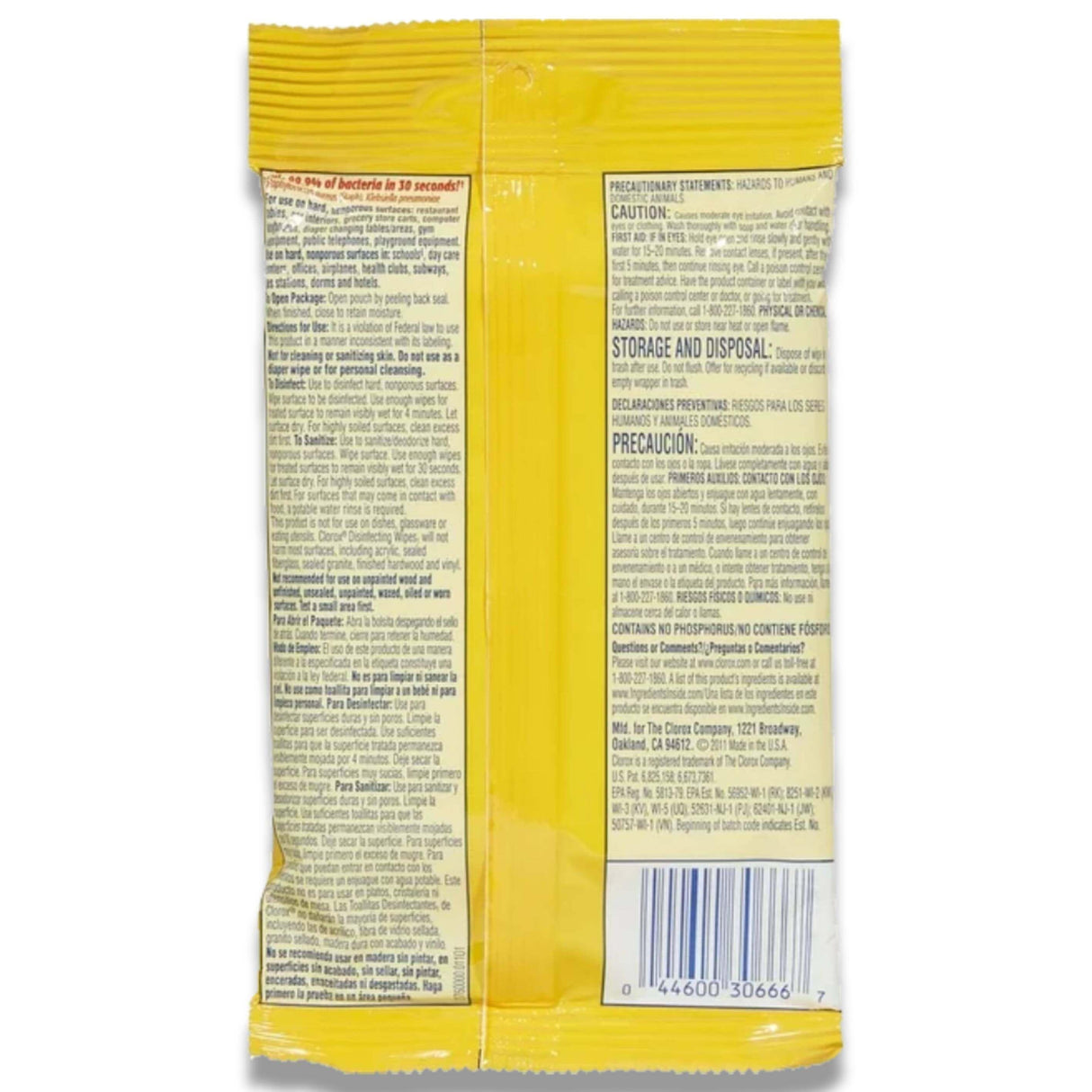 Clorox Disinfecting Wipes On The Go - Citrus Blend, 9 Ct - 24 Pack Contarmarket