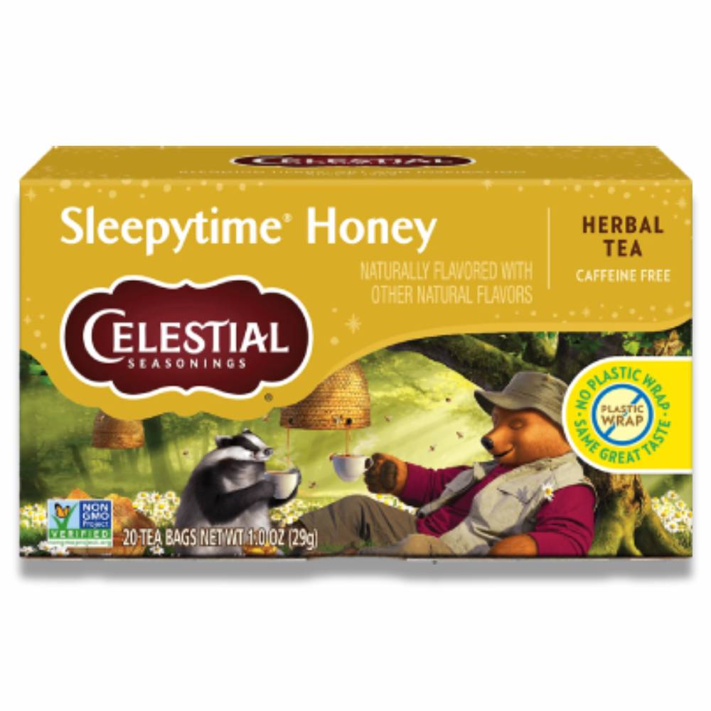 Celestial Seasonings - Herbal Tea, Sleepytime, Honey  - 20 Ct - 6 Pack