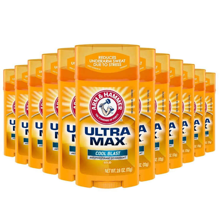 Arm &amp; Hammer  Deodorant UltraMax Solid Cool Blast  - 2.6 Oz - 12 Pack | Arm &amp; Hammer - Wholesale