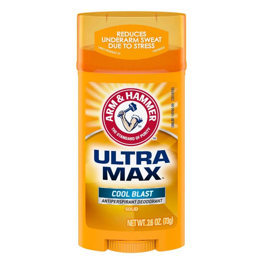 Arm & Hammer  Deodorant UltraMax Solid Cool Blast  - 2.6 Oz - 12 Pack