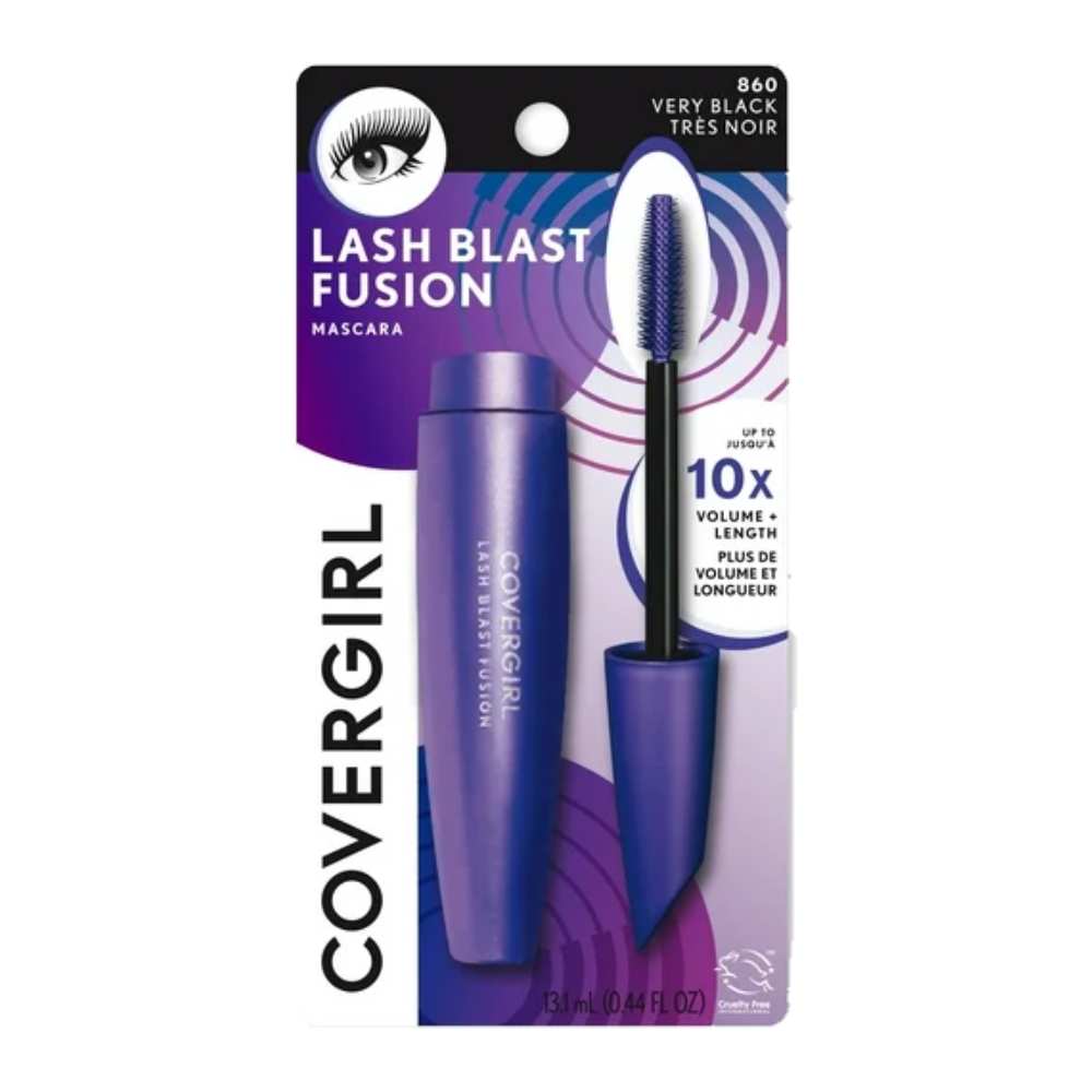 Covergirl - LashBlast Fusion Mascara, Very Black [860]  - 0.44 Oz - 24 Pack