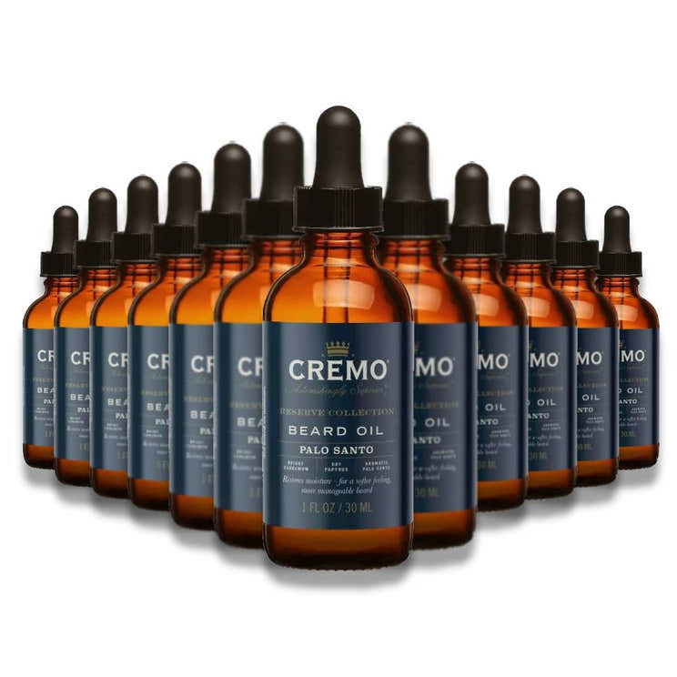 Cremo - Palo Santo Beard Oil - 1 Fl Oz - 12 Pack | Cremo - Wholesale