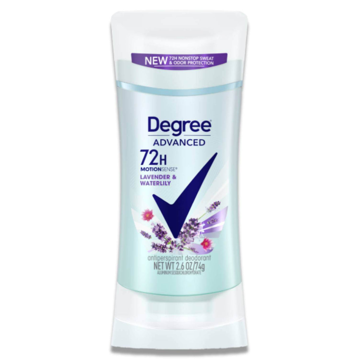 Degree Antiperspirant - Lavender & Waterlily, 2.6 Oz - 12 Pack Contarmarket