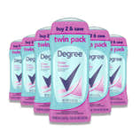 Degree Original Antiperspirant - Sheer Powder, 2.6 Oz - 6 Pack (2) Contarmarket