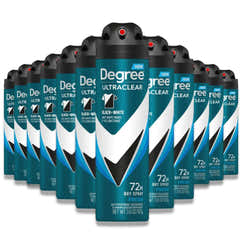 Degree Dry Spray Ultra Clear 3.8 oz - 12 Pack Contarmarket