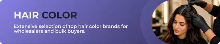 Hair color Category banner. Explore a selection of top hair color brands. Click to go to category