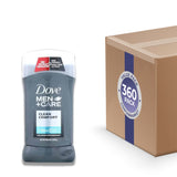Dove Men + Care, Deodorant Solid, Clean Comfort  3 Oz - 360 Pack
