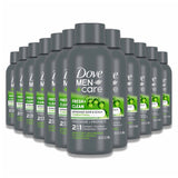 Dove Men Care - Fresh and Clean 2-in-1 Shampoo + Conditioner - 3 Oz - 12 Pack - Travel Size -