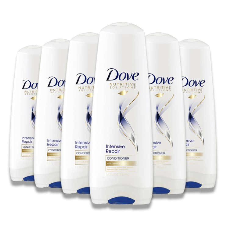 Dove - Damage Therapy Conditioner, Intensive Repair for Women - 12 Oz - 6 Pack - Dove Damage Therapy Conditioner - Intensi...