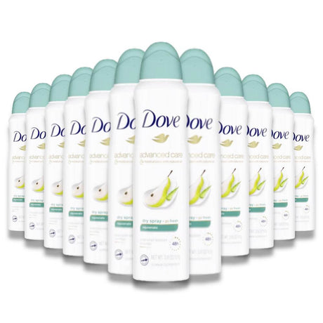 Dove Rejuvenate Dry Spray Antiperspirant - 3.8 Oz - 12 Pack Contarmarket