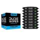 Dude Wipes, Extra Large, Fragance Free Flushable Wipes - 8 Packs, 50 Ct Each (6668054462620)