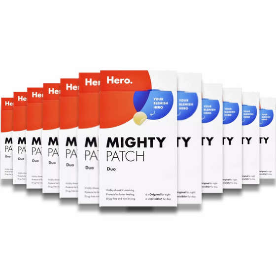 Hero Cosmetics - Mighty Acne Pimple Patch Duo - 12 Ct Each - 24 Pack | Hero Cosmetics - Special Offers