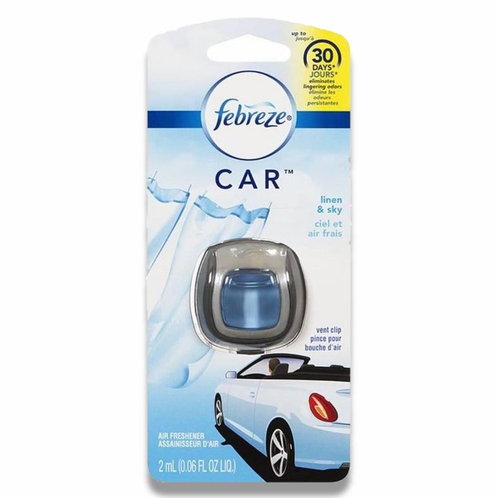 Febreze Car Freshener,  Linen & Sky - 200 Pack