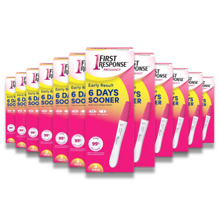 First Response Early Response Pregnancy Test - 3 Ct - 12 Pack | First Response - Pre Order