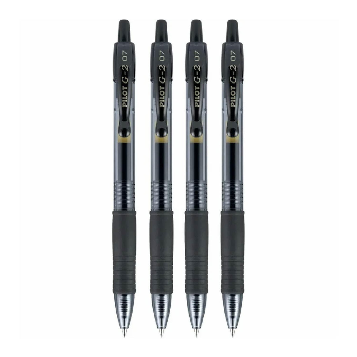 Pilot G2 Premium Retractable Gel Ink Rolling Ball Pen Fine Point Black 4 ea - 48 Pack