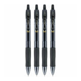 Pilot G2 Premium Retractable Gel Ink Rolling Ball Pen Fine Point Black 4 ea - 48 Pack